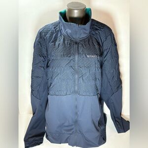 Craft Sportswear Men’s Adv SubZ Running Jacket 2 - Navy - XXL